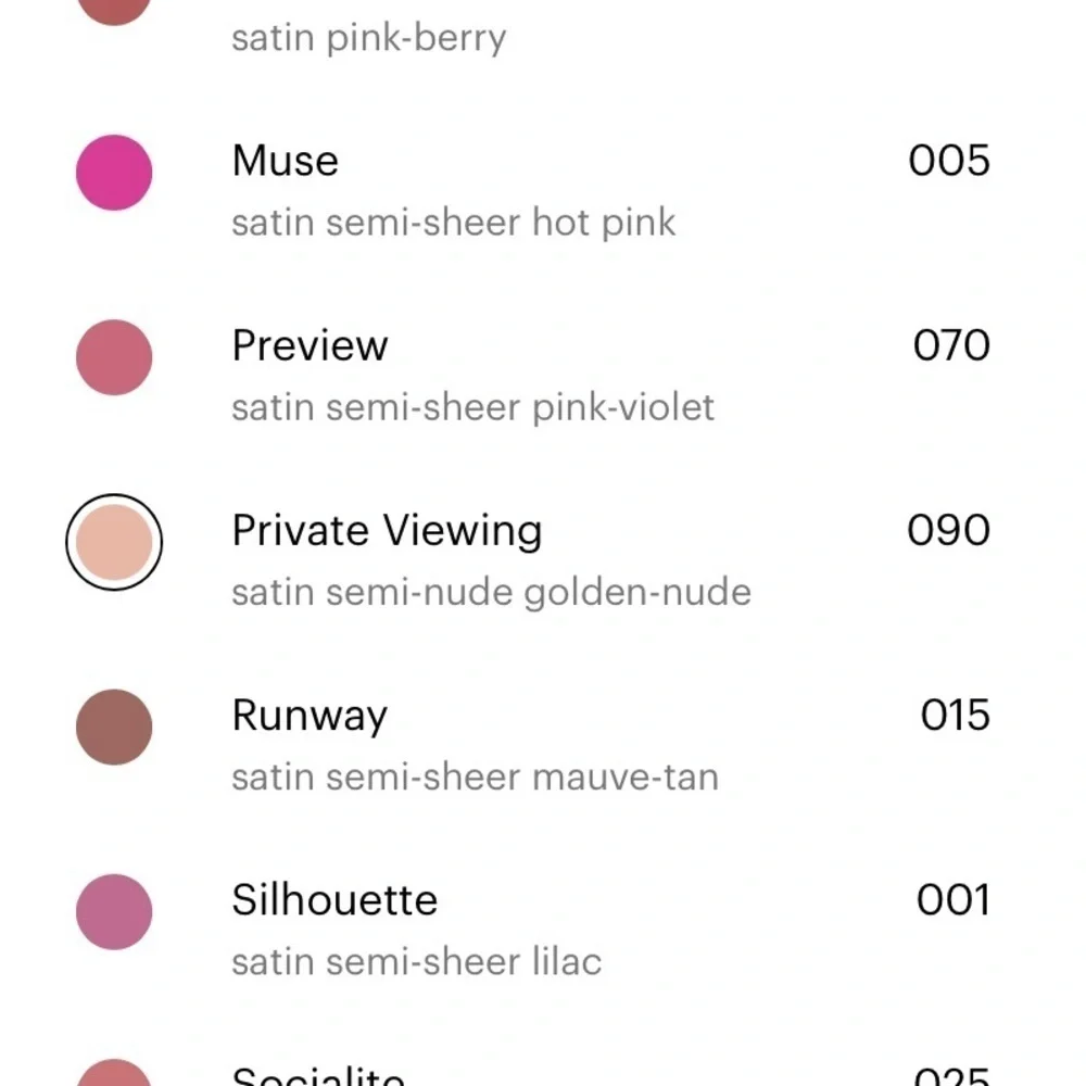 Revlon Color Stay Ultimate Suede Lipstick Private Viewing Nude Satin 090 - Picture 5 of 5